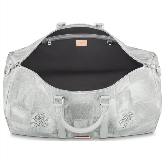 NWT Louis Vuitton Keepall 50 Damier Salt - Picture 4 of 4